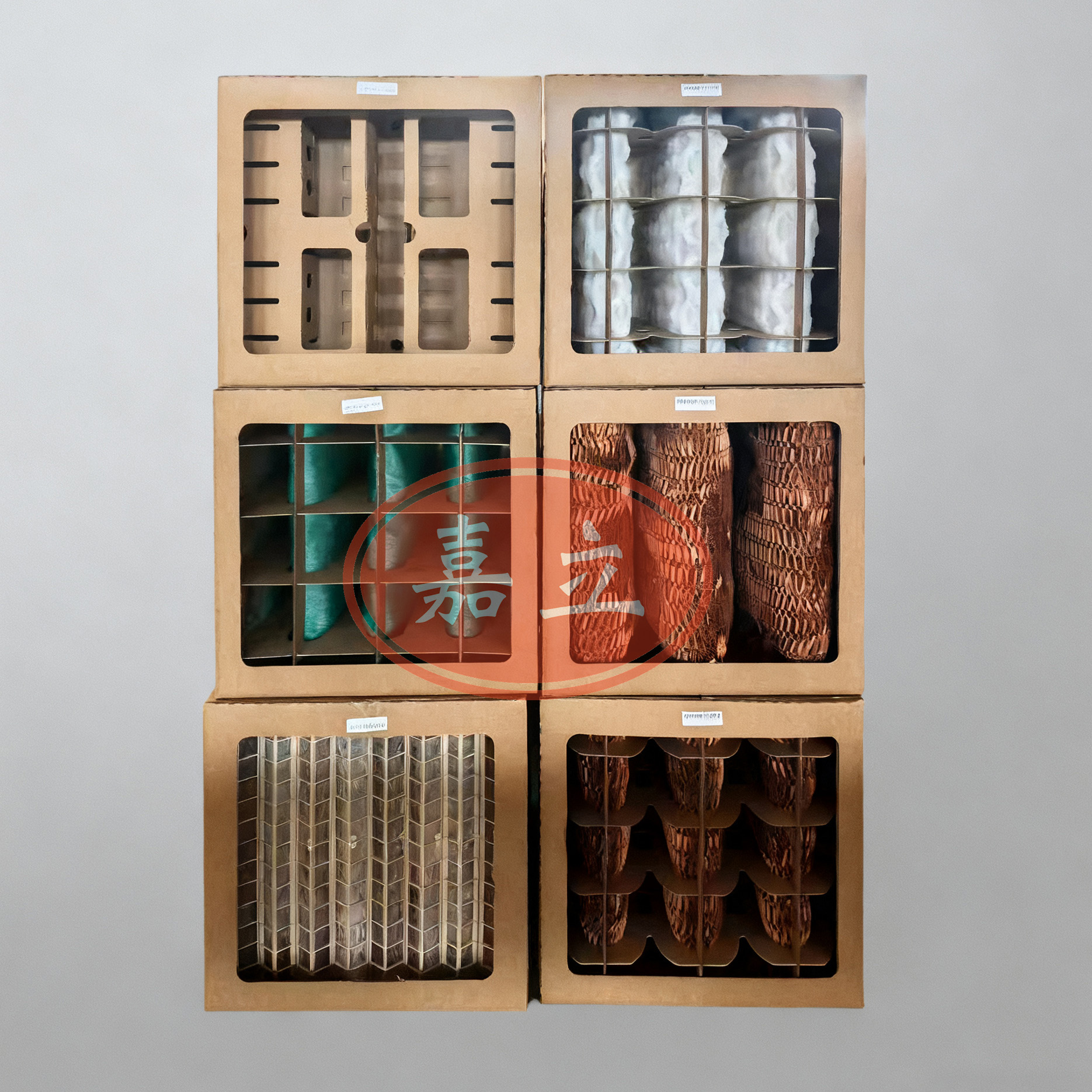 纸盒式漆雾过滤纸箱